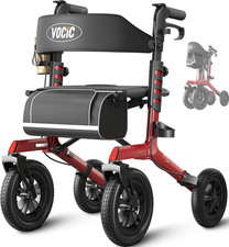 Z57 Outdoor Rollator Walker for Seniors, 12