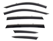 WELLvisors Window Visors For 22-26 23 24 2026 25 Acura MDX 6 PCS Black Trim picture