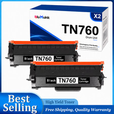 2PK TN760 Toner for  Printer L2370DW MFC-L2750DW MFC-L2710DW DCP-L2550DW picture