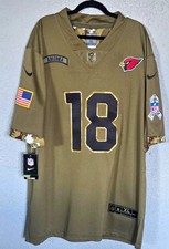Nike Arizona Cardinals NFL Salute to Service #18 Harrison Jr. Brown Jersey XL picture