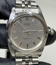 Rolex Oyster Precision 6426 Mechanical Silver Stainless Steel 34mm Luxury Watch picture