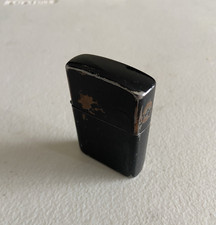 Vintage Roman Old School Smoking Lighter Black picture
