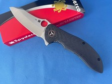 Spyderco C212CFP Magnitude Knife Carbon Fiber S30V Flipper 2016 Production #155 picture