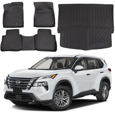 Floor Mats Cargo Liner Set for Nissan Rogue 2021-2025 TPE All Weather Car Mats picture