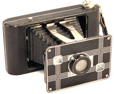 NICE Vintage Kodak Jiffy Six-20 Folding Camera Deco Vintage Mid Century SWEET picture