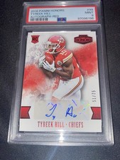 2016 Honors Tyreek Hill Rookie Auto Red /75 PSA 9 See Description picture