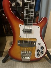4003 China Made Bass Guitar Added Brass Nut ,Ernie Ball Strings Setup, 🇺🇸Ship picture