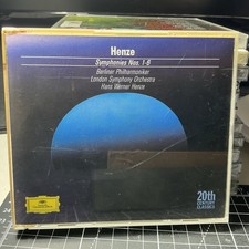 Henze: Symphonies 1-6; Henze, by Henze, Hans Werner (CD, 2007) Case Discolored picture