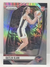 2024 Panini Prizm Caitlin Clark #22 Silver Prizm RC Rookie Indiana Fever WNBA  picture