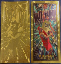 GoldBack Leaf Foil Note 1/200 Troy Oz. Shaquille O'Neal WHAM MAGIC NBA Card picture