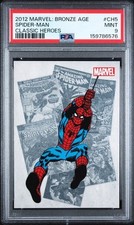 2012 MARVEL BRONZE AGE SPIDER-MAN CLASSIC HEROES #CH5 PSA 9 picture