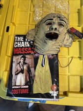 The Texas Chainsaw Massacre Leatherface  Costume Set Kids Mask , outfit NEW picture