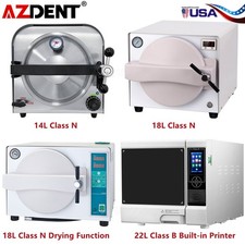 14/18/22L Class B Dental Autoclave Steam Sterilizer Medical Drying with Printer picture