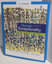 Human Exceptionality: School, Community, and Family by Hardman Textbook picture