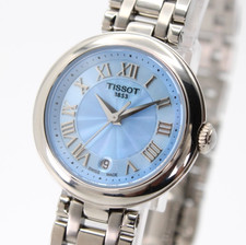 TISSOT Bellissima Small Lady T126.010.11.133.00 Blue Dial Women's Watch 26mm picture