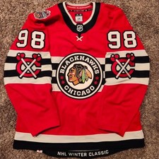 NEW Connor Bedard Chicago Blackhawks 2025 Winter Classic Hockey NHL Jersey picture