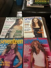 Lot of 8 Vintage Seventeen Magazines 1990s Russell  Biehl Beyoncé Pink Gellar picture
