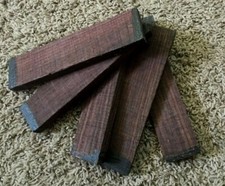 5 Pcs East Indian Rosewood Guitar Bridge Blanks 7