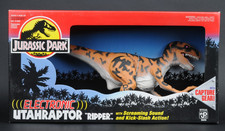 1994 Kenner Jurassic Park Series 2 Utahraptor Ripper Electronic JP22 MISB Sealed picture