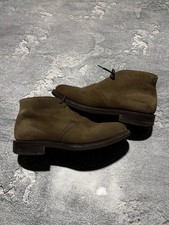 Church's Custom Grade Suede Chukka Boots Mens Insole 26 cm / US 8 EU 41 Olive picture