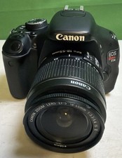 Canon EOS T3i 18.0MP DSLR Camera 18-55mm Lens -Fair picture