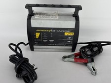 Schumacher SpeedCharge SC Battery Charger Amp Automatic Multi Stage Black Fully picture