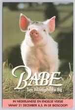 Babe (1995) Film Postcard Netherlands 