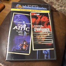 The Attic Crawlspace DVD Midnite Movies Klaus Kinski Ray Milland Horror OOP picture