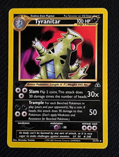 Pokemon TCG: Tyranitar 31/75 Neo Discovery Rare 1st Edition English 2001 picture