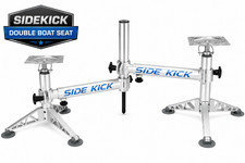 Millennium Marine D200 Sidekick Double Boat Seat Folding Fishing Bench Seat picture