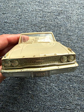AMT 1:25 1963 Ford Galaxie Convertible - Plastic Beige, Trophy, Vintage 8-11 picture