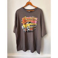 Junk Food Mens Nothin Rides Like a Cougar Graphic T-Shirt Gray XXL NWT picture