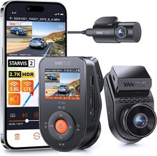 Vantrue Sonnet 1 PRO (S1 PRO) Front and Rear Voice Controlled Wifi Dash Camera picture