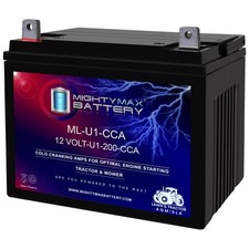 Mighty Max ML-U1 12V 200CCA Battery for Craftsman 25780 Lawn Tractor and Mower picture