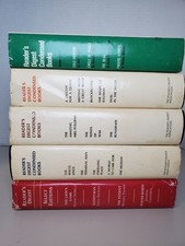 Lot of 5 Select Editions Reader's Digest Condensed Books Decor Hardcover Vintage picture