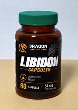 Dragon Labs Libidon 60 Capsules 55mg Laboratory Tested Prostate Health  picture