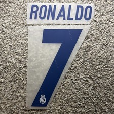 2016/2017 Real Madrid Ronaldo 7 Player size Nameset Number picture