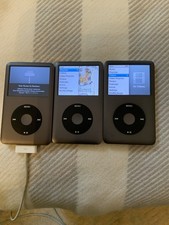 3 Pc Set Classic iPods 160 Gb Each model MC297LL picture