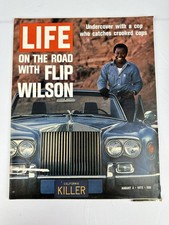 VTG Life Magazine August 4 1972 - On The Road With Undercover Cop Flip Wilson picture