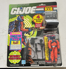 Hasbro G.I. Joe Sonic Fighters Cobra Lampreys Action Figure, Sounds 1990 picture