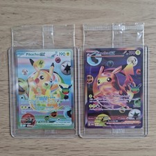 Pikachu EX FUR 164 & 165/M-P PROMO 30th Futuristic Set Pokemon Indonesia picture