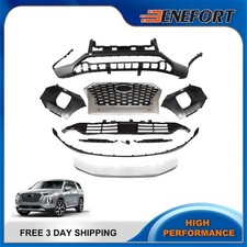 Complete Front Bumper Cover & Grille Kit For 2020-2022 Hyundai Palisade picture