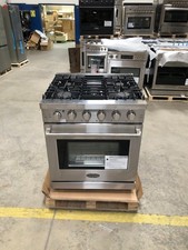 30 in. Gas Range, 5 Burners, Stainless Steel (OPEN BOX, COSMETIC IMPERFECTIONS) picture