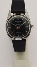 Rare Favre Leuba Geneva Sea-king Hand-Winding Mens Swiss Dial black 61093 picture