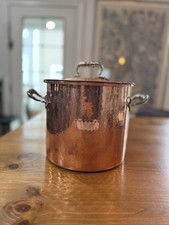 Ruffoni Hammered Copper Stockpot With Lid 9x8 Deep picture