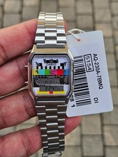 Casio AQ-230A Custom Dial Analog Digital Watch Stainless Steel Vintage Style picture