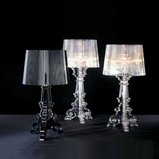 Baroque Black Clear Bourgie Table Lamp  Desk Light Decor Hotel Office Lighting picture