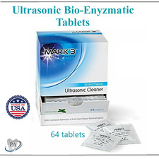 Dental ULTRASONIC ENZYME TABLETS BX/64 Instrument Pre-soak or Evac system Clean picture