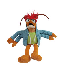 RARE The Muppets Pepe The King Prawn Soft Toy Plush 14 Inches plush toy doll picture