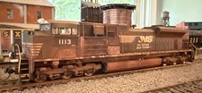 Weathered Walthers Mainline Norfolk Southern 1113 DCC Sound SD70 w/box picture